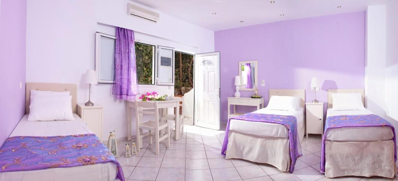 Primavera Beach Hotel Studios & Apartments Малиа Экстерьер фото