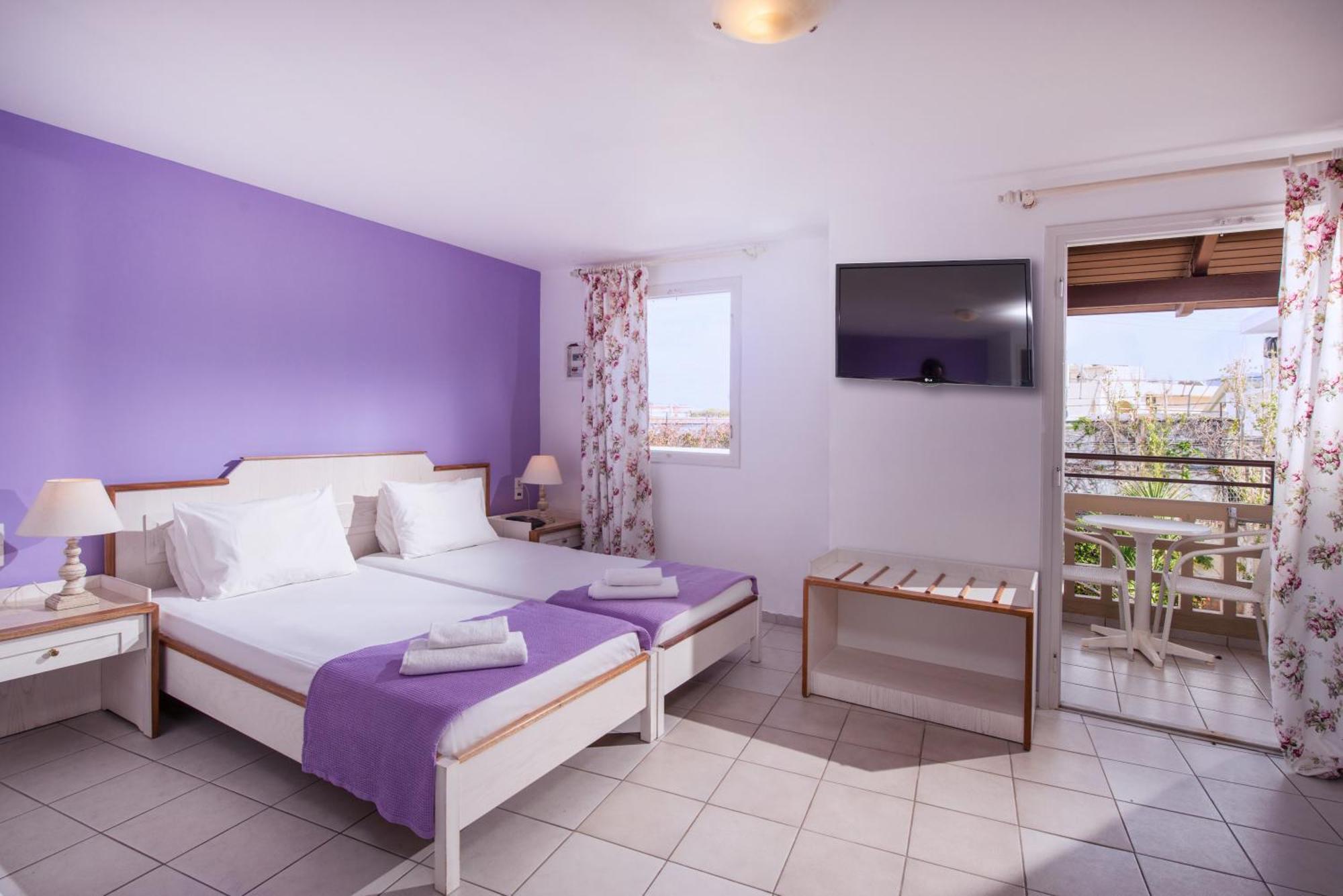 Primavera Beach Hotel Studios & Apartments Малиа Экстерьер фото