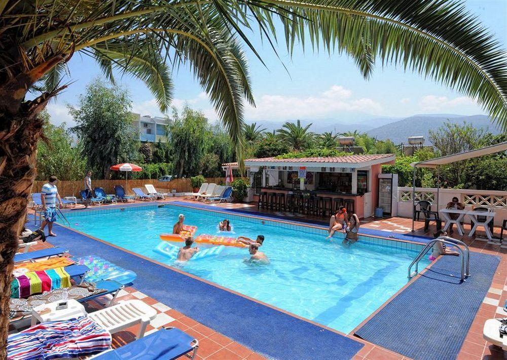 Primavera Beach Hotel Studios & Apartments Малиа Экстерьер фото