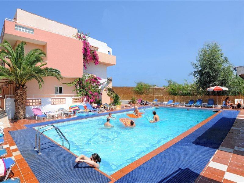 Primavera Beach Hotel Studios & Apartments Малиа Экстерьер фото